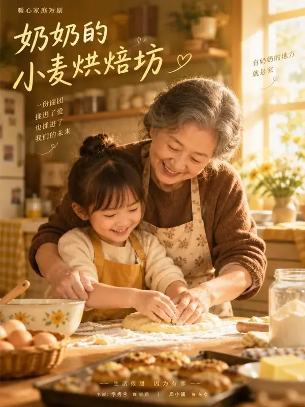 麦香满屋的温柔时光 封面 - 魔改红果