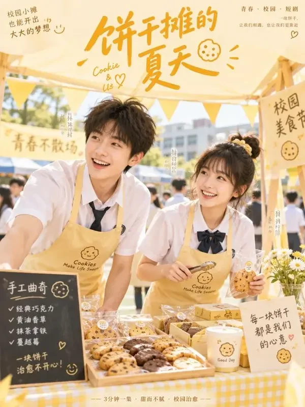 心跳饼干铺 封面 - 魔改红果