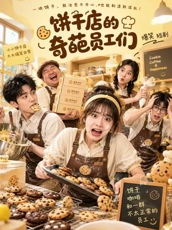 笑翻饼干店 封面 - 魔改红果